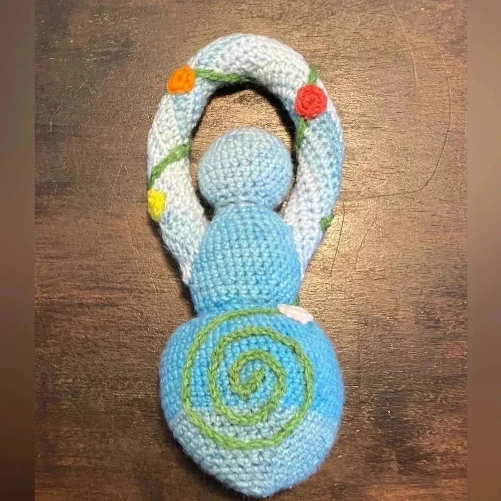 Hand Crafted Crochet Goddess Wise Woman Spirit Doll‎